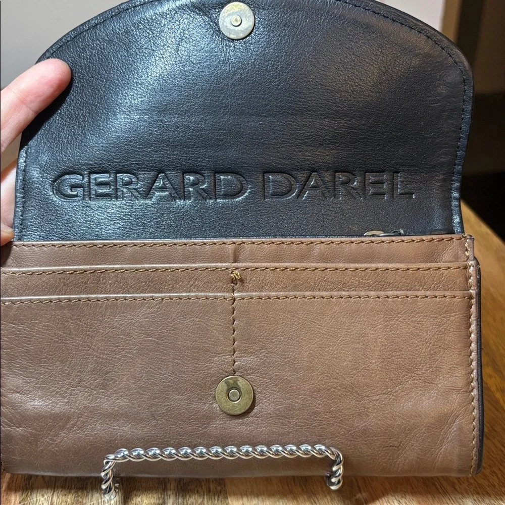 Gerard Darel Brown Leather Wallet